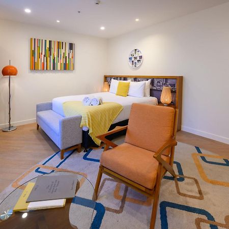 Ohtel Auckland Hotel ภายนอก รูปภาพ A room at the hotel