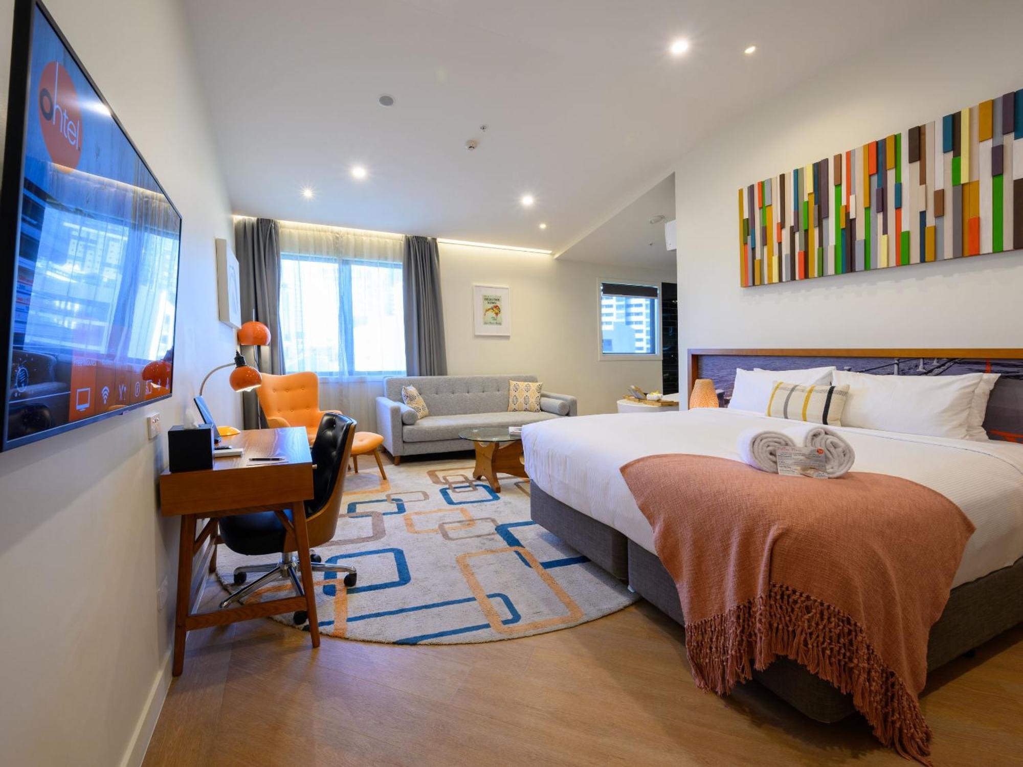 Ohtel Auckland Hotel ภายนอก รูปภาพ Deluxe Room